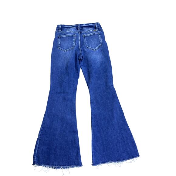 KanCan Signature High Rise Super Flare Jeans Women’s Sz 27 Boho Retro 70s - Picture 5 of 6